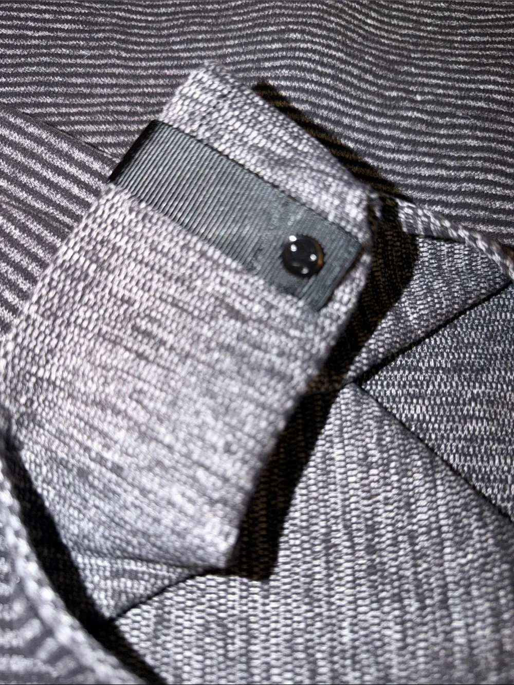 lululemon athletica Grey Striped vinyasa scarf